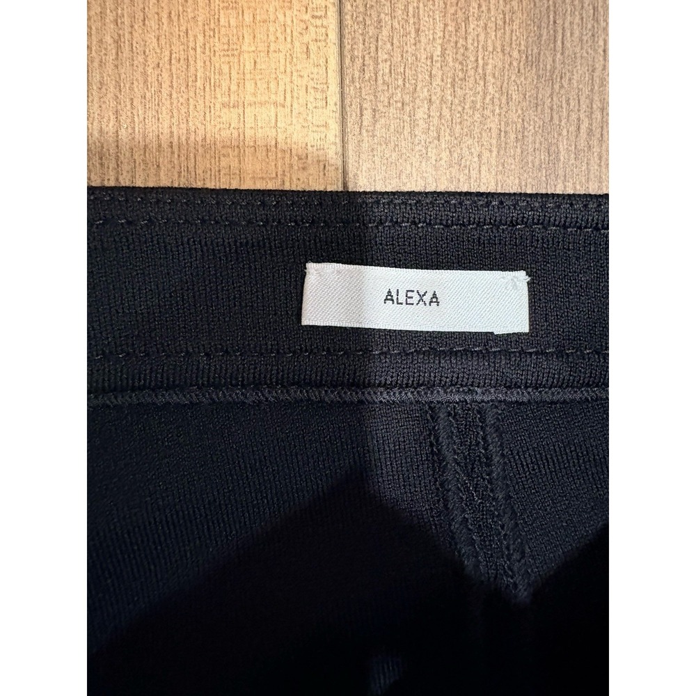 St. John Alexa Fit Black Milano Knit Career Wool Blend Ankle Pants 14 $495‎ NWT - Picture 5 of 10